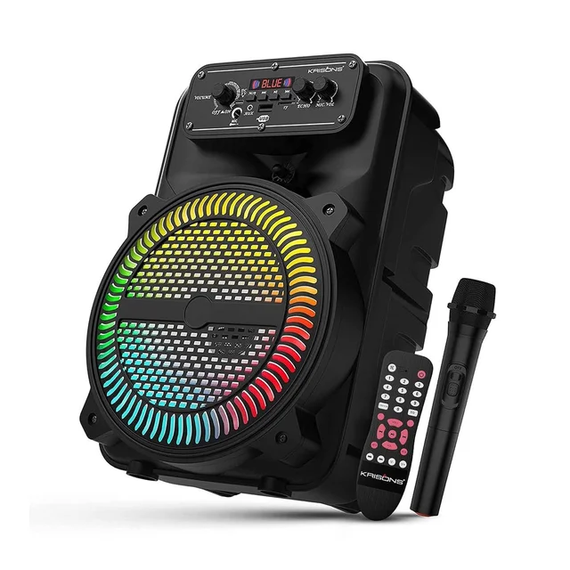 KRISONS Krisons MoonStar 30W Bluetooth Gaming Speaker with Wireless Mic & LED Display