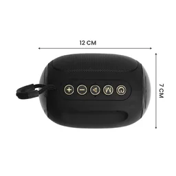 KRISONS Krisons Spark Glow 10W Portable Bluetooth Speaker with RGB Lights, USB, SD Card & Handsfree Calling ��� Black