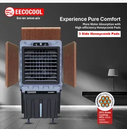 EECOCOOL Massey 150 L Desert Air Cooler ( Grey)