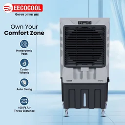 EECOCOOL Santoz Plus 150 L Desert Air Cooler ( Grey)