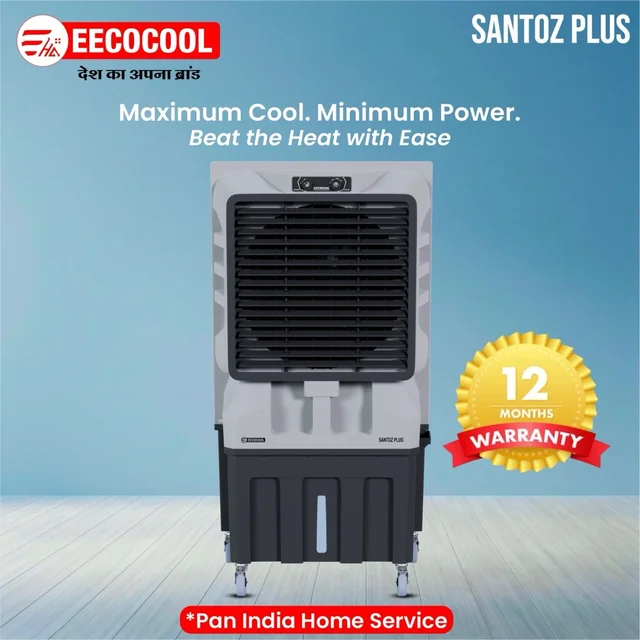 EECOCOOL Santoz Plus 150 L Desert Air Cooler ( Grey)