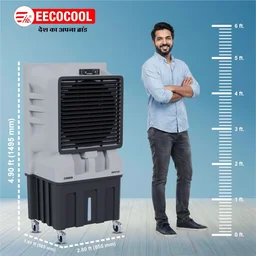 EECOCOOL Santoz Plus 150 L Desert Air Cooler ( Grey)