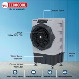 EECOCOOL Rowdy 100 Desert Air Cooler (Grey)