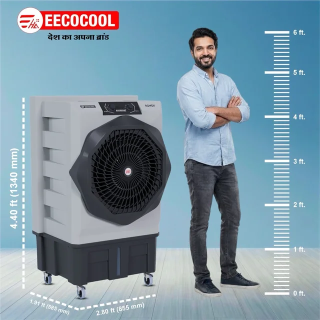 EECOCOOL Rowdy 100 Desert Air Cooler (Grey)