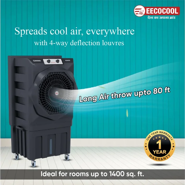 EECOCOOL Rowdy 150 Desert Air Cooler (Grey)