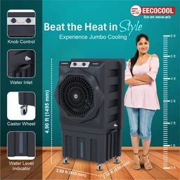 EECOCOOL Rowdy 150 Desert Air Cooler (Grey)