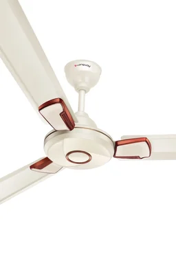 LONGWAY Longway Magna 1200 Mm/48 Inch Ultra High Speed 3 Blade Anti-Dust Decorative Star Rated Ceiling Fan | 2 Years Warranty (Ivory, Pack Of 1) - ivory