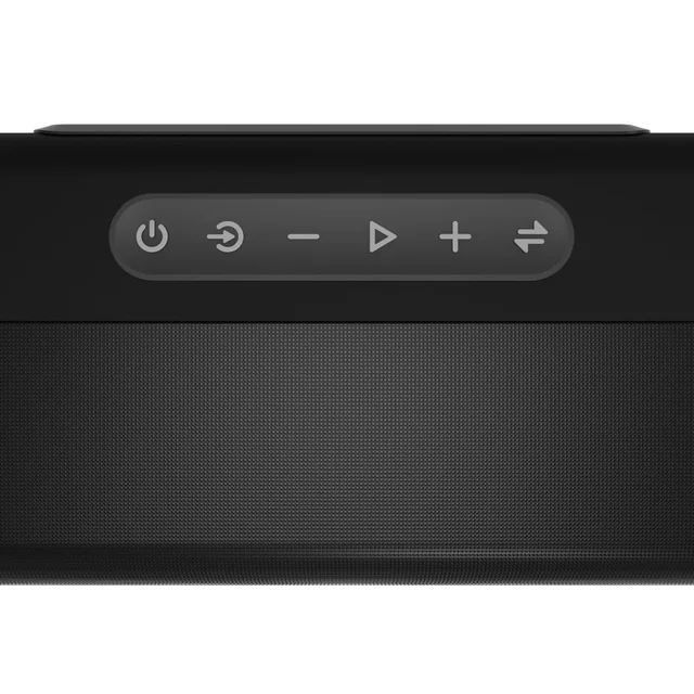 Portronics Sound Slick 5 Wireless 80 W Bluetooth Soundbar (Black, Stereo Channel)