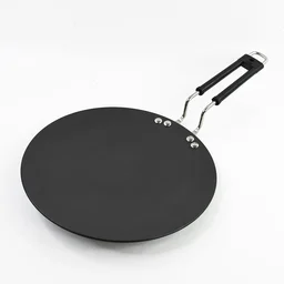 10 Inch Non-Stick Flat Roti Tawa – Durable Even Cooking