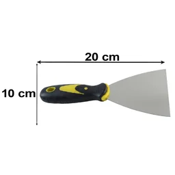 100 MM Stainless Steel Wall Putty Knife Scraper with Ergonomic Handle (1 Pc)