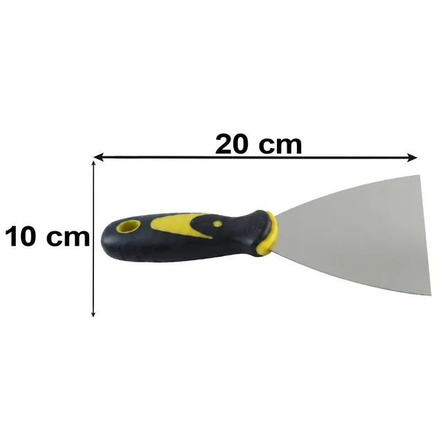 100 MM Stainless Steel Wall Putty Knife Scraper with Ergonomic Handle (1 Pc)