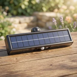 102 LED Solar Clip Motion Sensor Light for Garden Fence Outdoor (1 Pc)