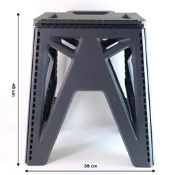18 Inch Folding Stool – Portable Durable Step & Seating Stool