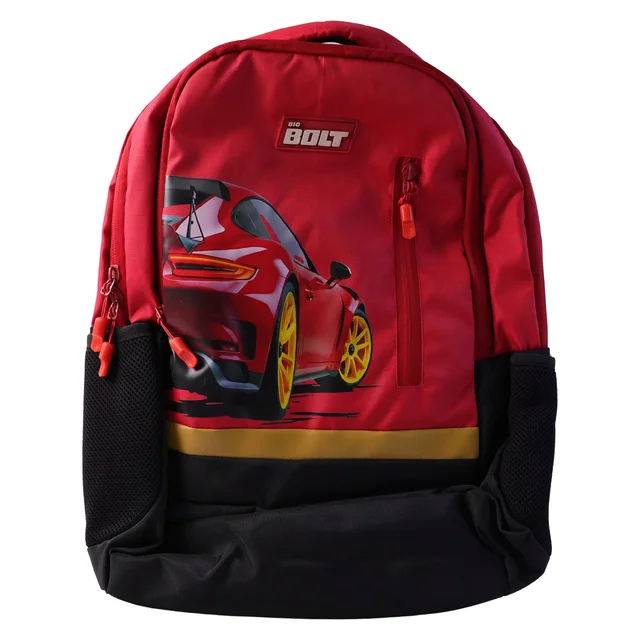19-inch Kid’s School Bag – Spacious & Stylish with Car Design