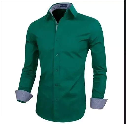 LEVONTA Men Regular Fit Solid, Self Design Casual Shirt MO