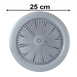 2 In 1 LED Ceiling Fan with Light for Bedroom Living Room E27 Base (1 Set)