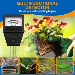 2 in 1 Soil Meter – Accurate pH & Fertility Testing for Gardens