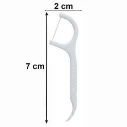 2-in-1 Dental Floss & Toothpick Sticks - Portable & Hygienic