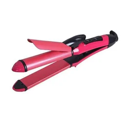 2-in-1 Hair Straightener & Curler – Ceramic Plates | Calm & Curl