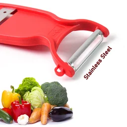 2-in-1 Stainless Steel Slicer & Peeler – Ultra Sharp Kitchen Tool