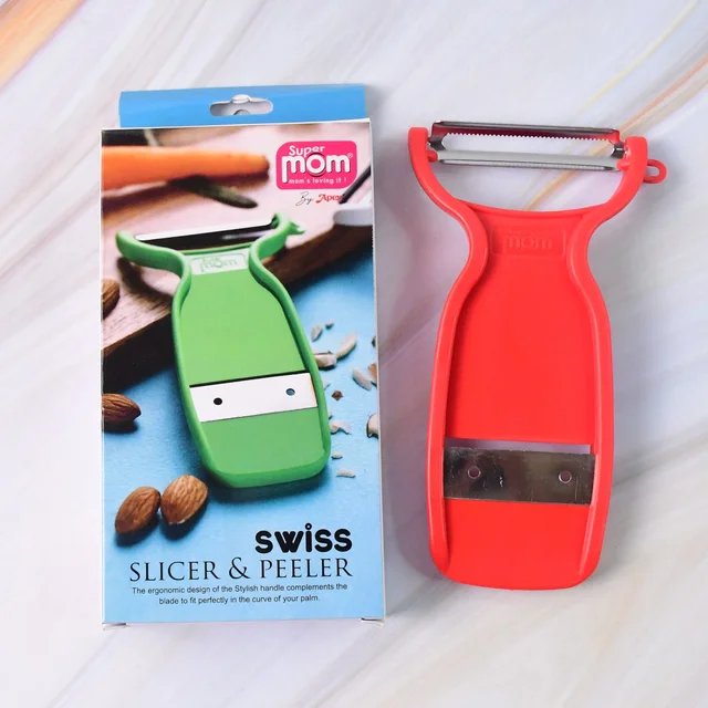 2-in-1 Stainless Steel Slicer & Peeler – Ultra Sharp Kitchen Tool