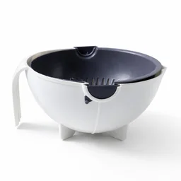 2-in-1 Vegetable Washing Bowl – Effortless Rinsing & Draining