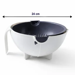 2-in-1 Vegetable Washing Bowl – Effortless Rinsing & Draining