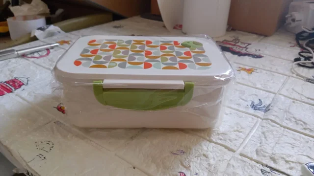 3 Compartment Lunch Box – Leakproof Tiffin with Spoon |