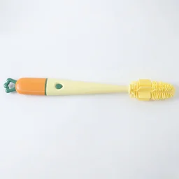 3 in 1 Bottle Cleaning Brush – Gentle & Reusable with Silicone Head
