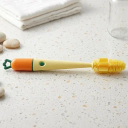 3 in 1 Bottle Cleaning Brush – Gentle & Reusable with Silicone Head