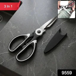 3 in 1 Kitchen Scissors – Sharp & Versatile for Home & Kitchen