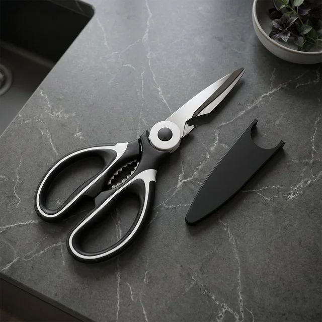 3 in 1 Kitchen Scissors – Sharp & Versatile for Home & Kitchen