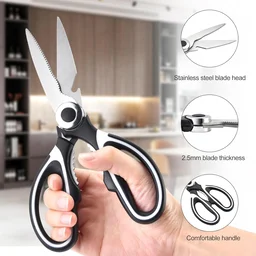 3 in 1 Kitchen Scissors – Sharp & Versatile for Home & Kitchen