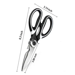 3 in 1 Kitchen Scissors – Sharp & Versatile for Home & Kitchen