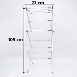 3 Tier Folding Clothes Drying Rack Laundry Cloth Dryer Stand for Ba...