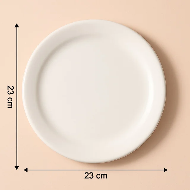 30 cm Round Dinner Plate – Durable & Heat-Resistant Serving Plate