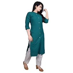 Mikayla Women's Cotton Regular Kurta - XXL