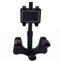 360 Degree Car Rear View Mirror Mobile Phone Holder – Adjustable & Secure Fit