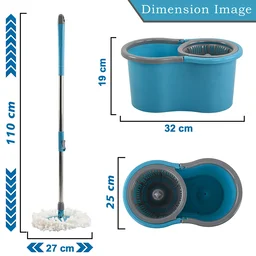 360 Degree Spin Mop – Effortless Floor Cleaning with Adjustable Handle