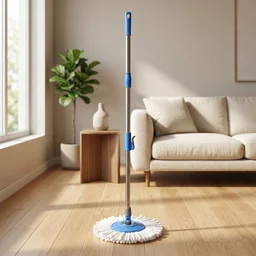 360° Rotate Spin Mop – Effortless Floor Cleaning with Stainless Steel Handle