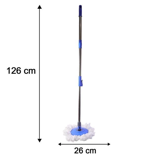 360° Rotate Spin Mop – Effortless Floor Cleaning with Stainless Steel Handle