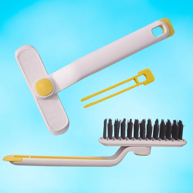 360° Rotating Floor Cleaning Brush – Hard Bristles for Deep Cleaning