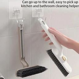 360° Rotating Floor Cleaning Brush – Hard Bristles for Deep Cleaning