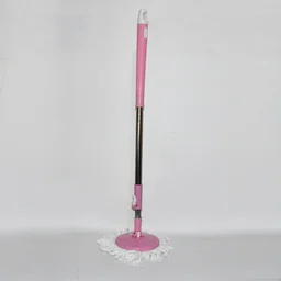 360° Spin Mop – Stainless Steel & Microfiber | Velvet Wipe