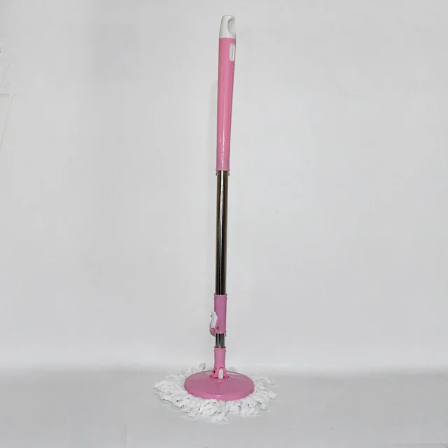 360° Spin Mop – Stainless Steel & Microfiber | Velvet Wipe