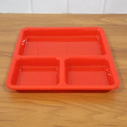 3-Compartment Serving Tray – Mess-Free Meal Organization