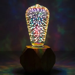 3D Firework LED Bulb – Sparkling Ambience for Home Decor