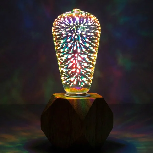 3D Firework LED Bulb – Sparkling Ambience for Home Decor