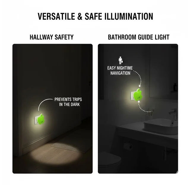 3D Illusion Night Light – Energy-Saving LED Lamp | Indo Glow