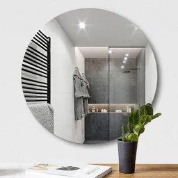 3D Mirror Wall Sticker – 30x30 cm Reflective Plastic | Styleva